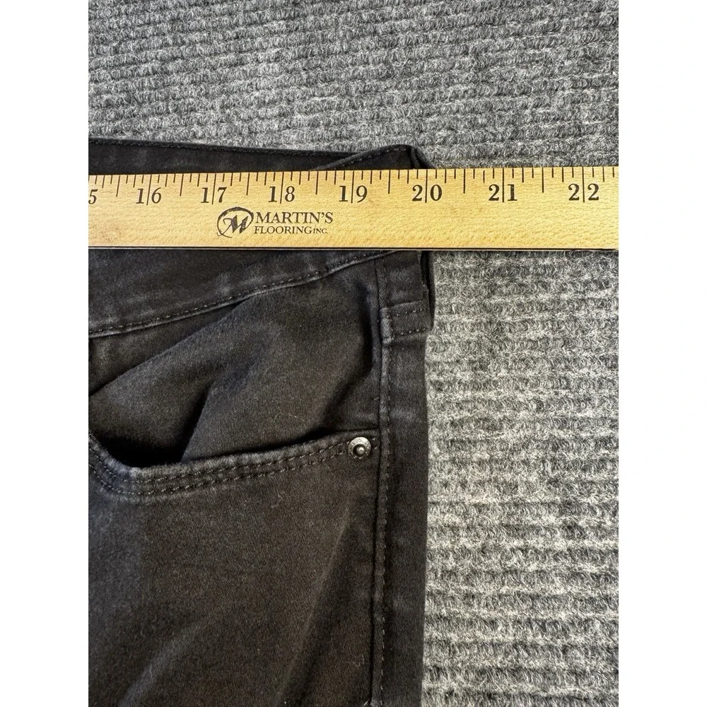 Levi‎ Strauss Signature Size 20W Mid-Rise Skinny Jeans Black